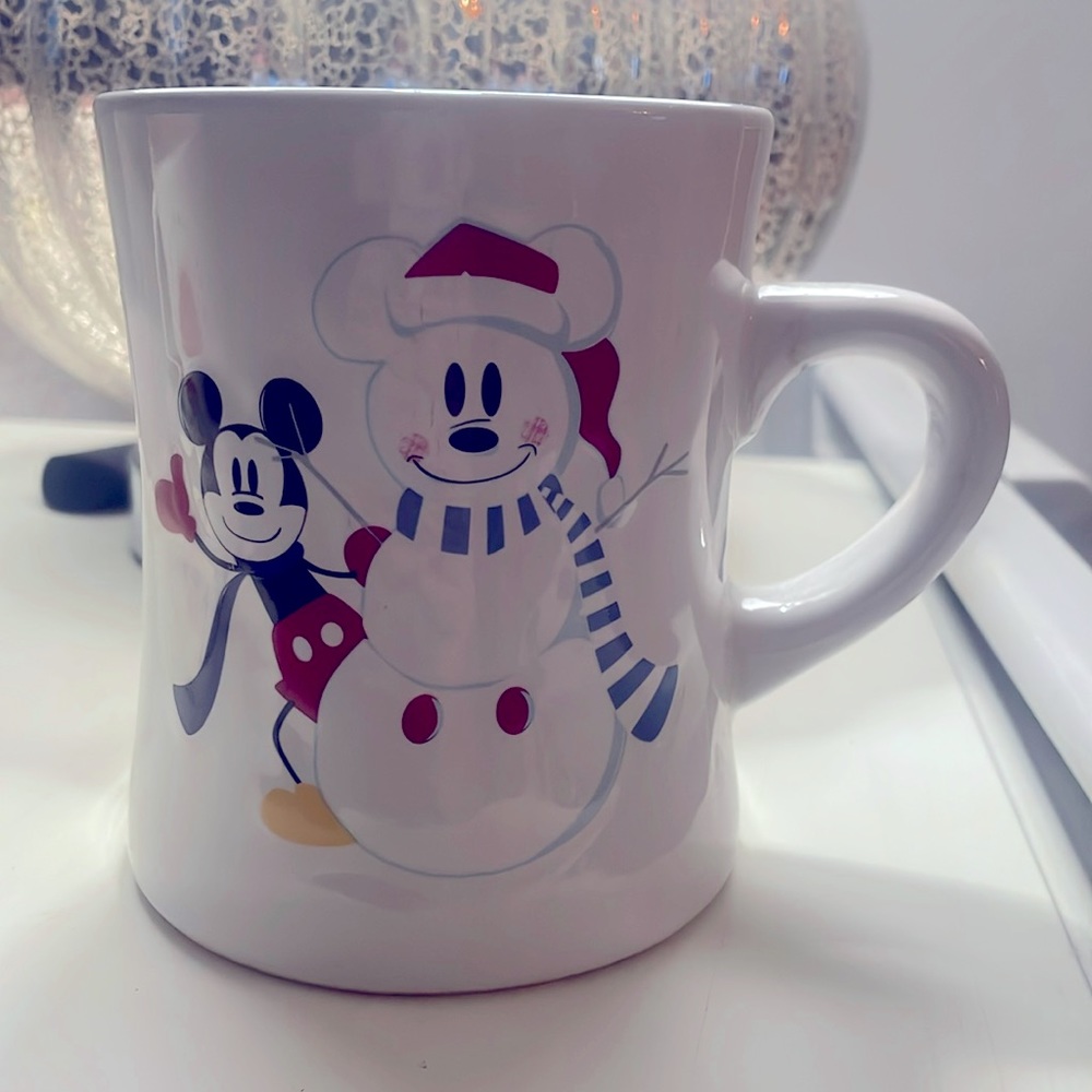 Disney Mickey Snowman Mug